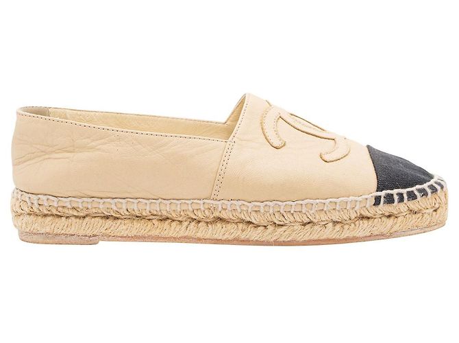 Chanel Interlocking CC Logo Espadrilles - view 2