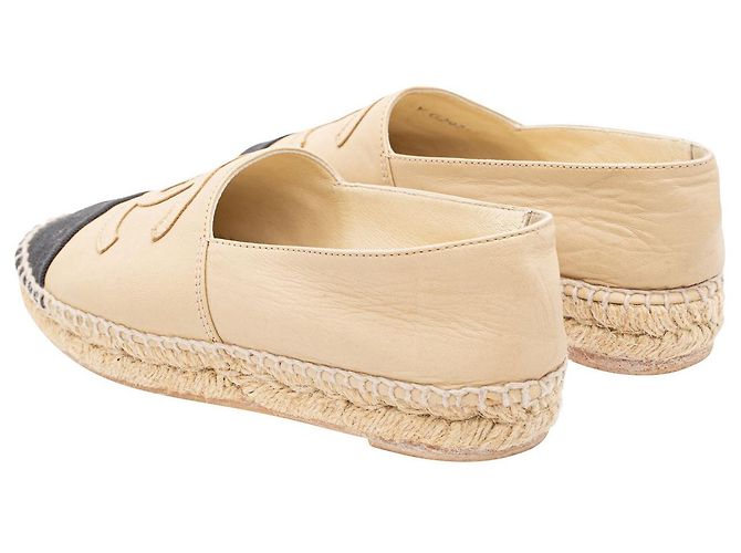 Chanel Interlocking CC Logo Espadrilles - view 4