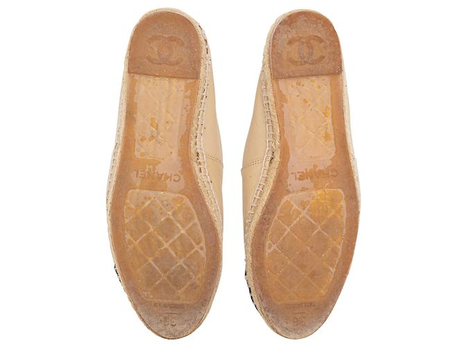 Chanel Interlocking CC Logo Espadrilles - view 5