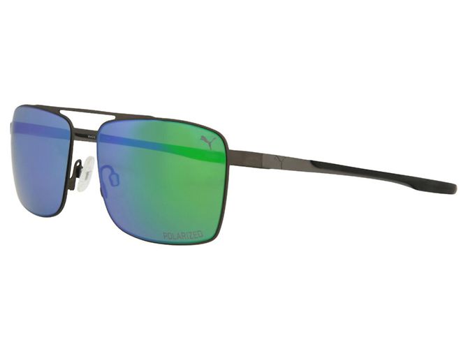 Puma Sonnenbrille aus Metall im Aviator-Stil - Ansicht 2