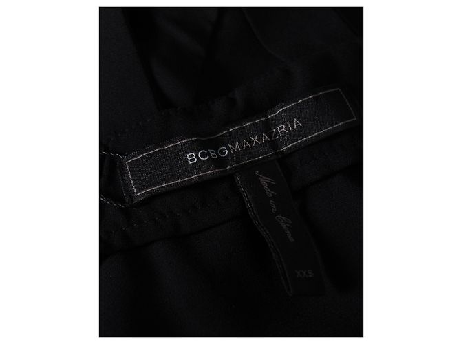 Bcbg Max Azria Tuta nera con scollo a V - vista 5