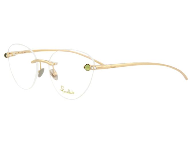 Pomellato Cat Eye-Frame Metal Optical Frames - view 2