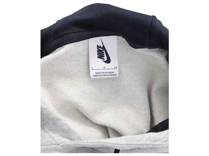 Sudadera con capucha de algodón gris Essentials de NikeLab - vista 3