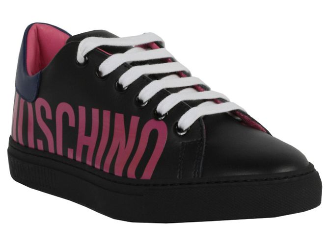 Zapatillas Moschino con logo estampado - vista 2