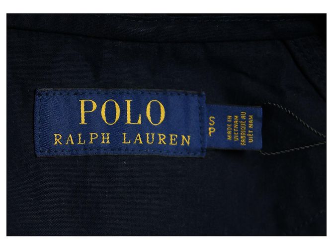 Polo Ralph Lauren Marineblaue Regenjacke mit Kapuze - Ansicht 3
