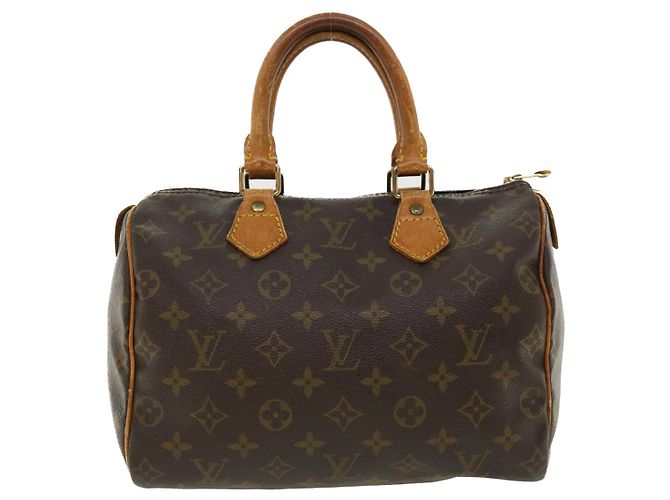Speedy Louis Vuitton-Monogramm schnell 25 Handtasche M.41528 LV Auth rd3857 - Ansicht 13