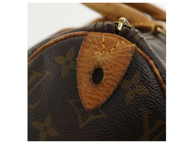 Speedy Louis Vuitton-Monogramm schnell 25 Handtasche M.41528 LV Auth rd3857 - Ansicht 19