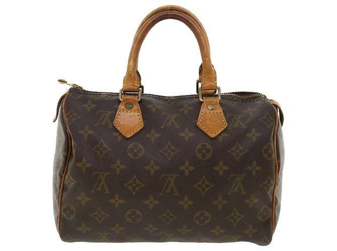 Speedy Louis Vuitton-Monogramm schnell 25 Handtasche M.41528 LV Auth rd3857 - Ansicht 2