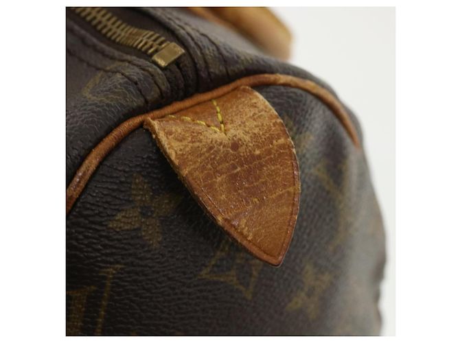 Speedy Louis Vuitton-Monogramm schnell 25 Handtasche M.41528 LV Auth rd3857 - Ansicht 20