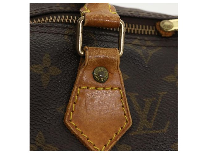 Speedy Louis Vuitton-Monogramm schnell 25 Handtasche M.41528 LV Auth rd3857 - Ansicht 21