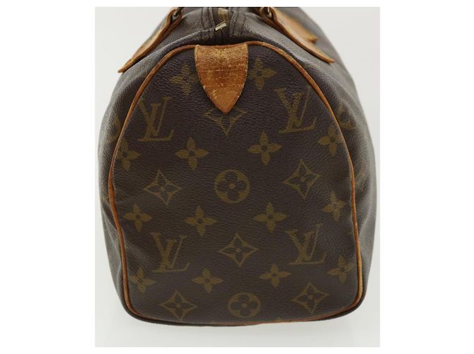 Speedy Louis Vuitton-Monogramm schnell 25 Handtasche M.41528 LV Auth rd3857 - Ansicht 4