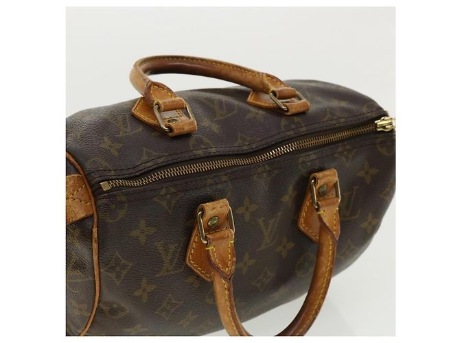 Speedy Louis Vuitton-Monogramm schnell 25 Handtasche M.41528 LV Auth rd3857 - Ansicht 6