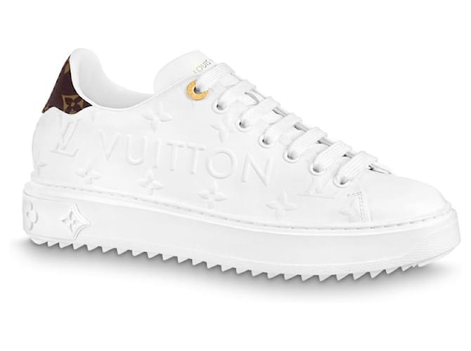Louis Vuitton Sneakers LV Time Out nuove Bianco - vista 3