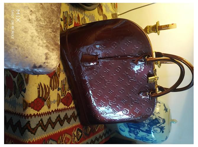 Louis Vuitton Borsa ALMA GM Bordò - vista 10