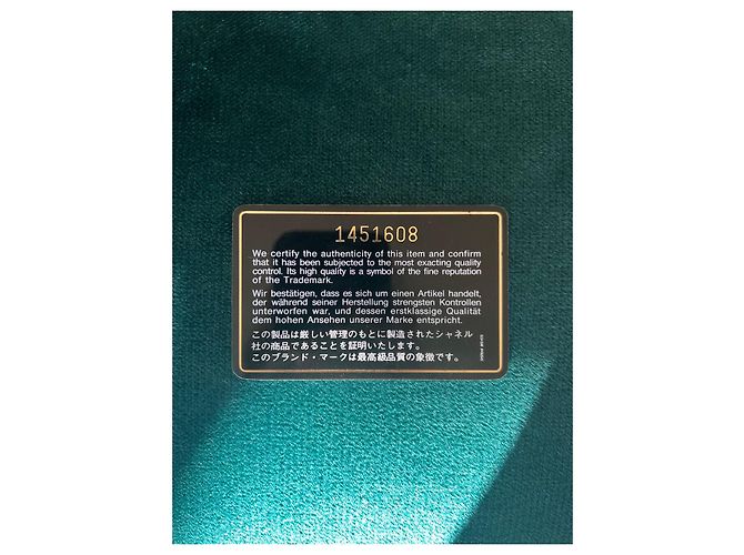 Timeless Chanel mittel gefütterte Klappe Beige - Ansicht 8