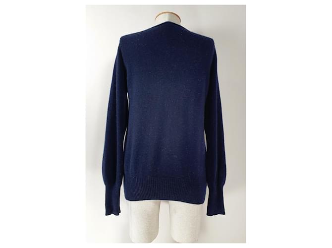FTC Kaschmir Pullover in Marineblau - Ansicht 5