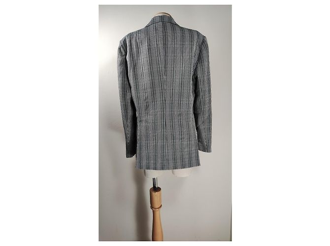 Autre Marque Blazer Duchess Check Mossman Gris Multicolor - vista 4