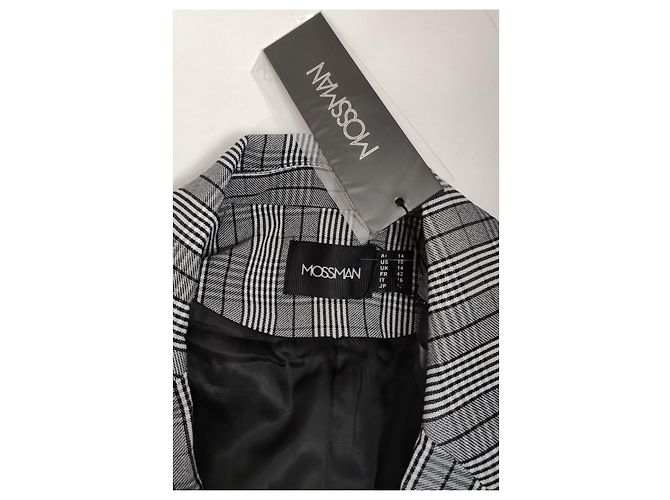 Autre Marque Blazer Duchess Check Mossman Gris Multicolor - vista 5