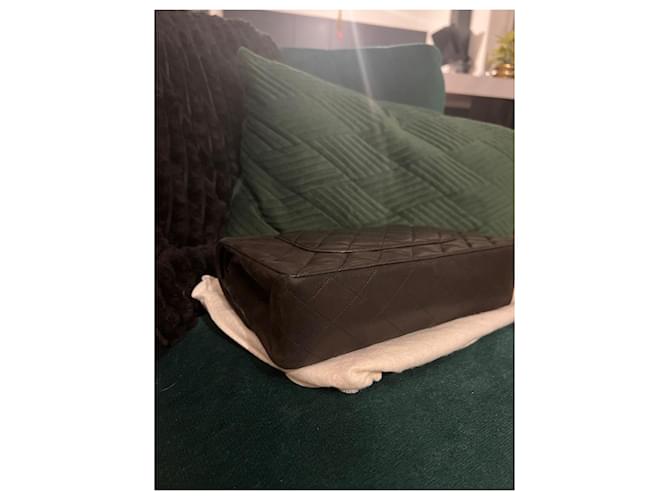 Timeless Chanel mittel gefütterte Klappe Schwarz - Ansicht 8