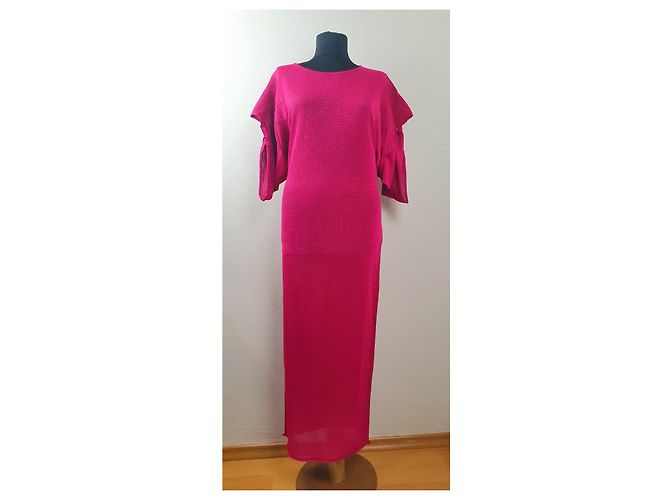 Autre Marque Vestido rosa Circus Hotel - vista 2