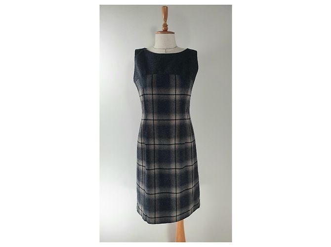 Vestido Weekend Max Mara de lana gris Multicolor - vista 2