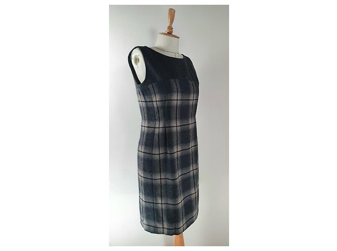 Vestido Weekend Max Mara de lana gris Multicolor - vista 4