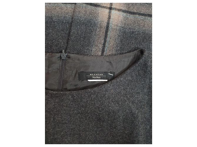 Vestido Weekend Max Mara de lana gris Multicolor - vista 6