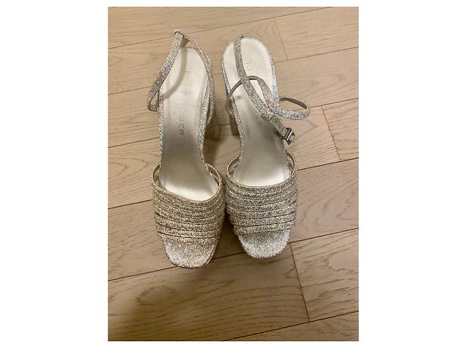 Sandali glitterati Kurt Geiger Argento - vista 4