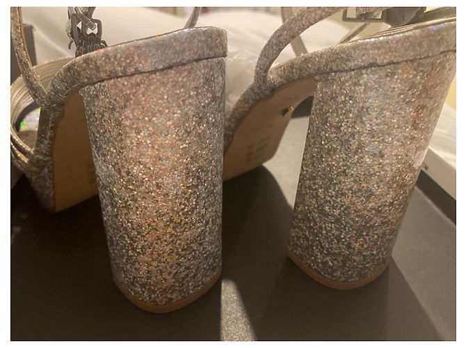 Sandali glitterati Kurt Geiger Argento - vista 6