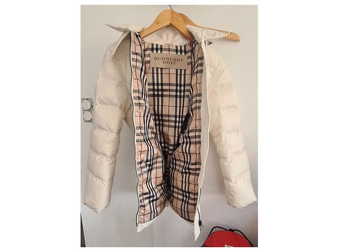 Plumífero Burberry Brit Eggshell Blanco roto - vista 3