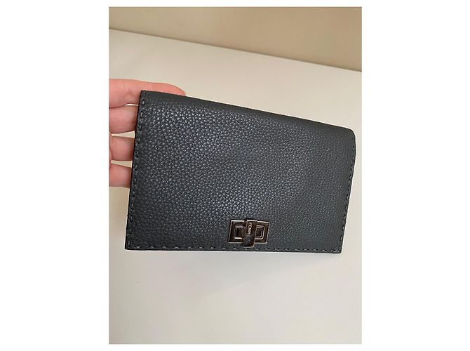 Fendi Geldbörsen, Geldbörsen, Fälle Grau - Ansicht 2