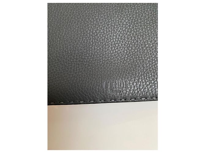 Fendi Geldbörsen, Geldbörsen, Fälle Grau - Ansicht 8