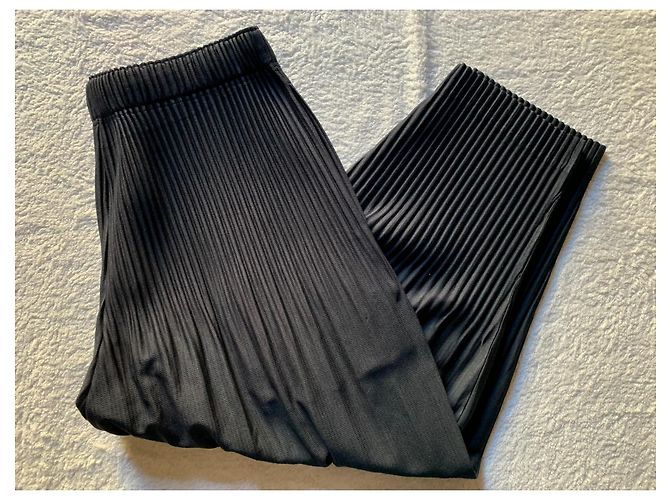Issey Miyake Pantalone Homme Plissé blu navy - vista 6