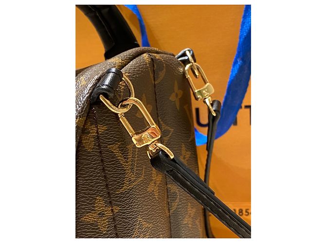 Zaino Louis Vuitton Palm Springs mini Marrone scuro - vista 5