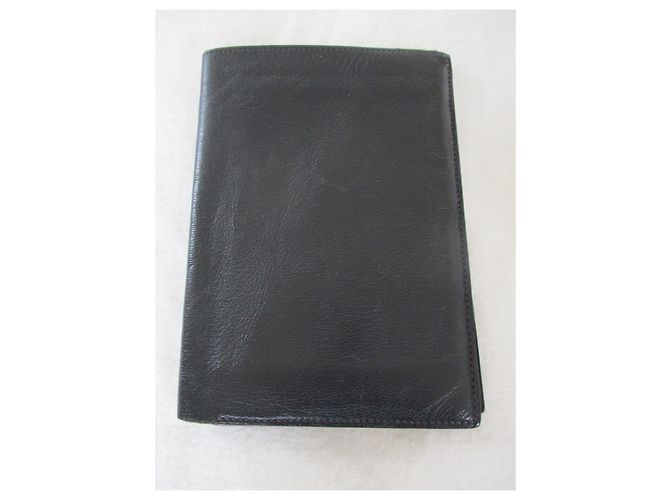 Hermès Black leather wallet. - view 6