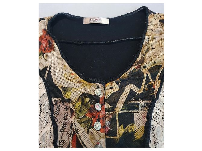 Elisa Cavaletti Kleid Wolle Mix Mehrfarben - Ansicht 6