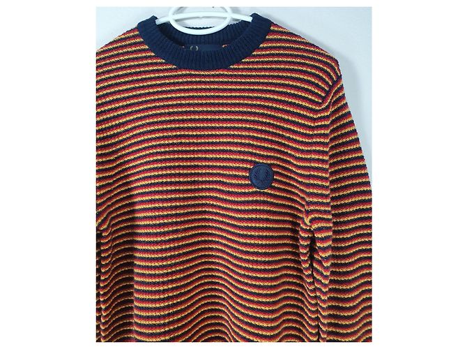 Fred Perry Striped Lambswool Sweater Multiple colors - view 2