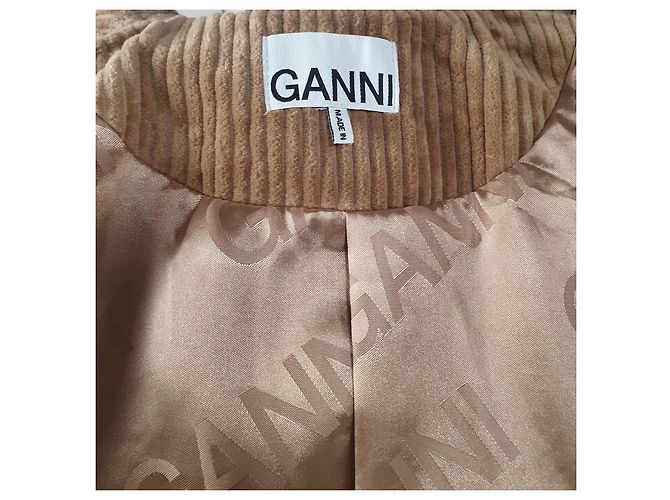 Ganni Cord-Blazer Hellbraun - Ansicht 6