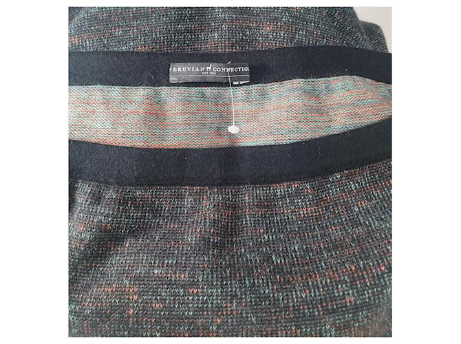 Autre Marque Falda midi Peruvian Connection algodón alpaca L Multicolor - vista 5
