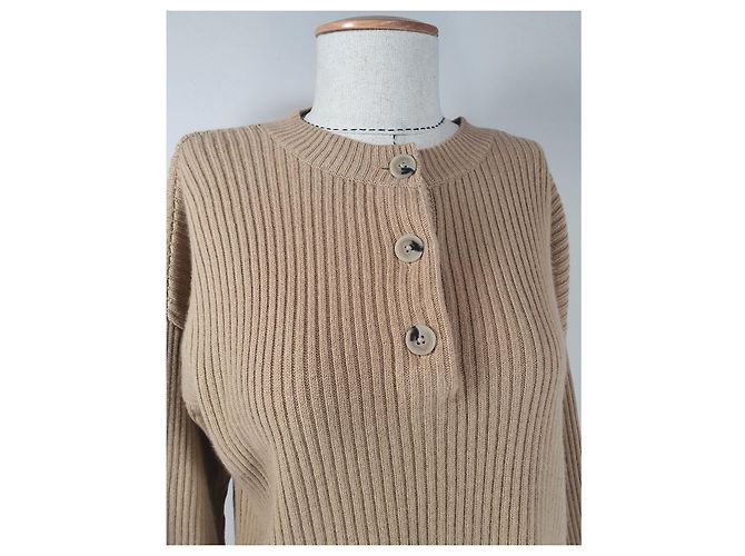 Club Monaco Pullover Braun aus Kaschmir und Wolle - Ansicht 2