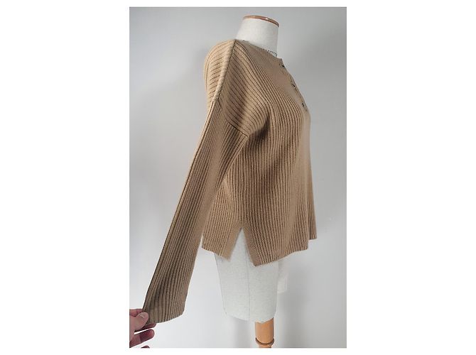 Club Monaco Pullover Braun aus Kaschmir und Wolle - Ansicht 3