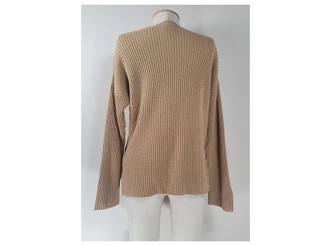 Club Monaco Pullover Braun aus Kaschmir und Wolle - Ansicht 4