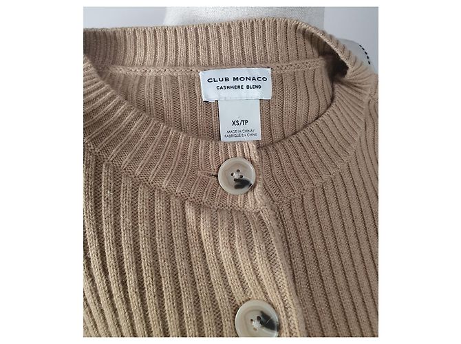 Club Monaco Pullover Braun aus Kaschmir und Wolle - Ansicht 5