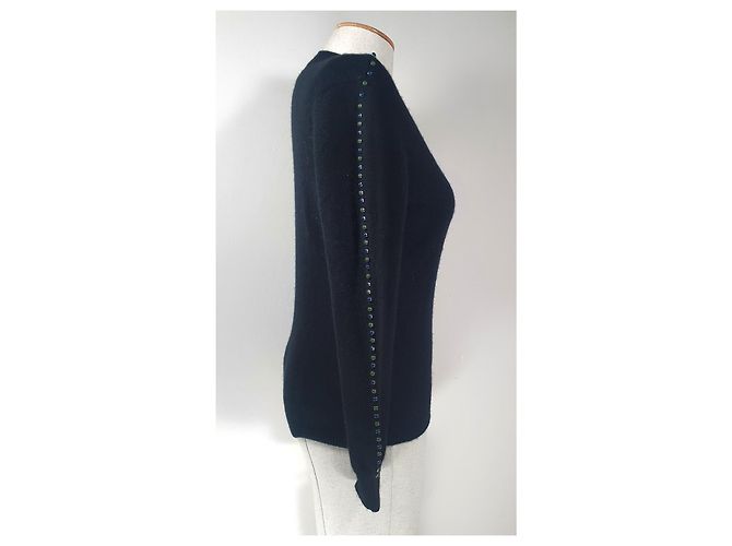 Autre Marque Jersey Lodenfrey de cachemira negro M - vista 3