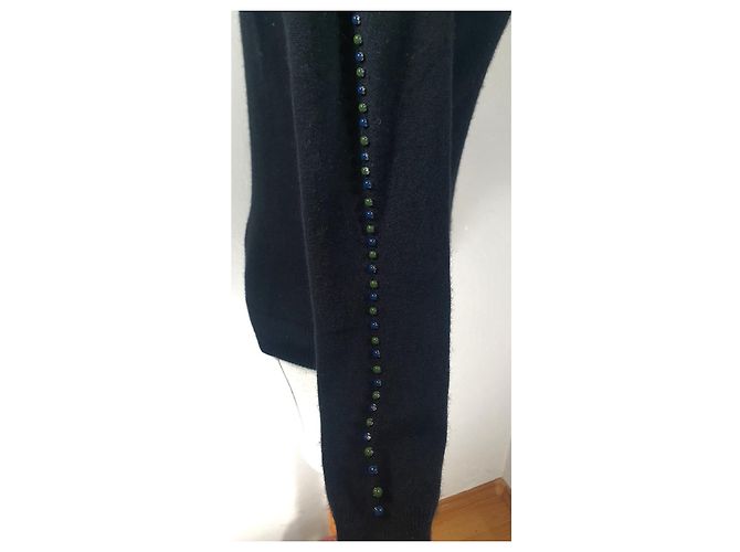 Autre Marque Jersey Lodenfrey de cachemira negro M - vista 4