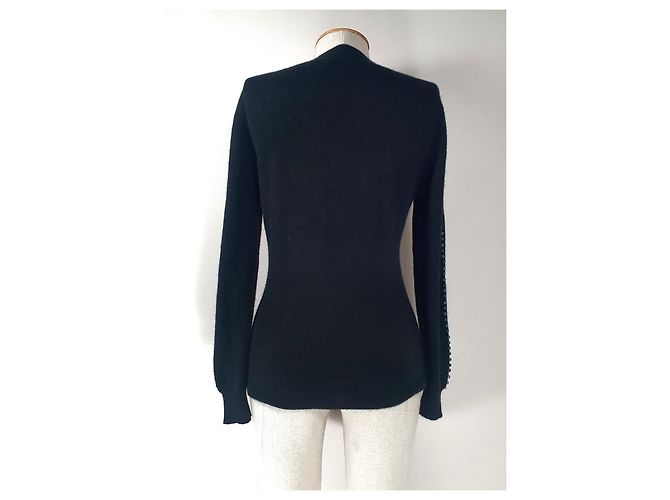 Autre Marque Jersey Lodenfrey de cachemira negro M - vista 5