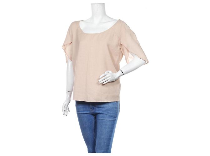 Camicetta Chloé Beige in Lana - vista 4