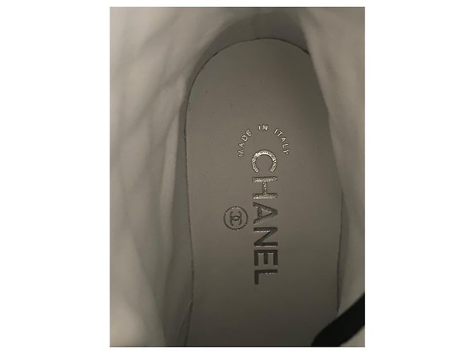 Chanel Lacets Blanc - vue 4