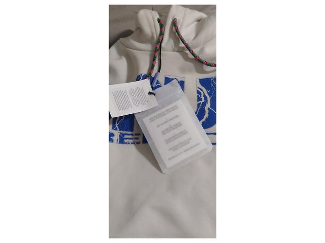 Alexander Mcqueen Coleção Gênesis II Branco Azul Verde - vista 4