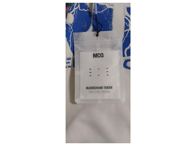 Alexander Mcqueen Coleção Gênesis II Branco Azul Verde - vista 5
